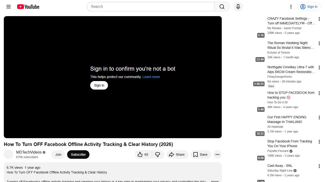 How To Turn OFF Facebook Offline Activity Tracking & Clear History (2026) - YouTube